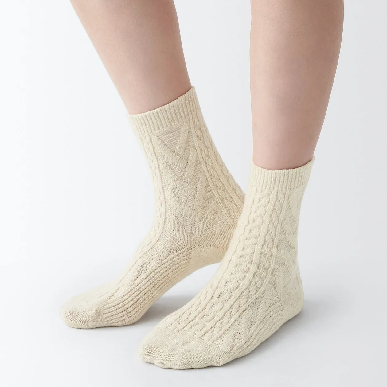 Right Angle Yak Mix Pattern Socks