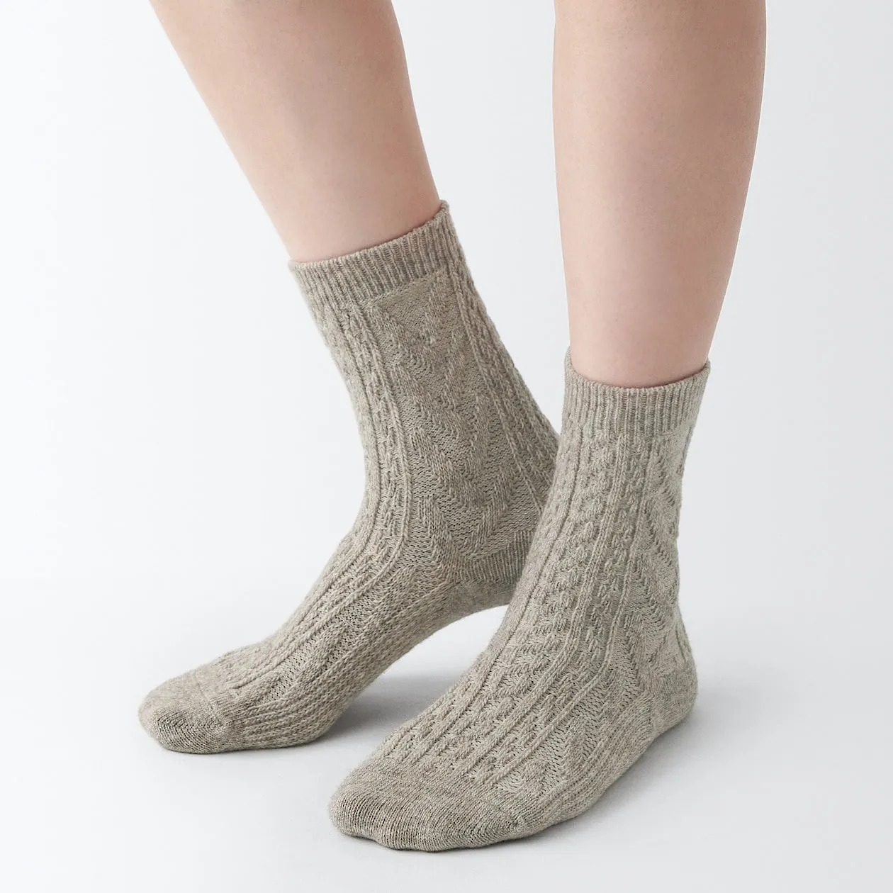Right Angle Yak Mix Pattern Socks