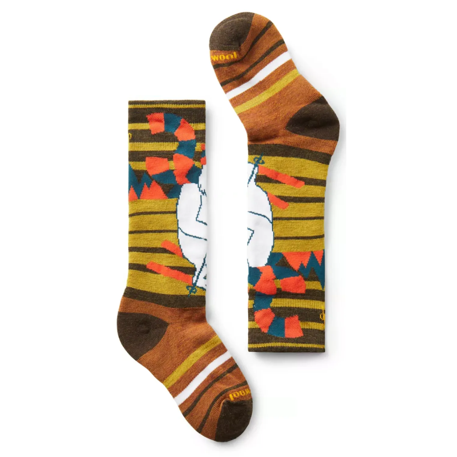 Smartwool Wintersport FC Yeti Pattern Kid's OTC Socks 2023