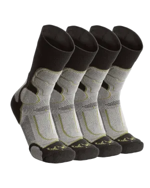 ULTRA Merino Crew Sock 4-Pair Pack | Grey Green