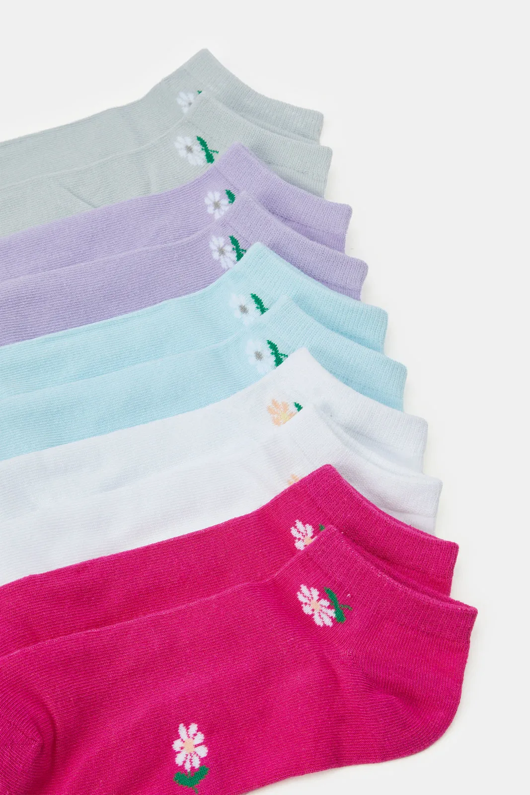 Women Assorted Ankle Length Socks (5 Pairs)