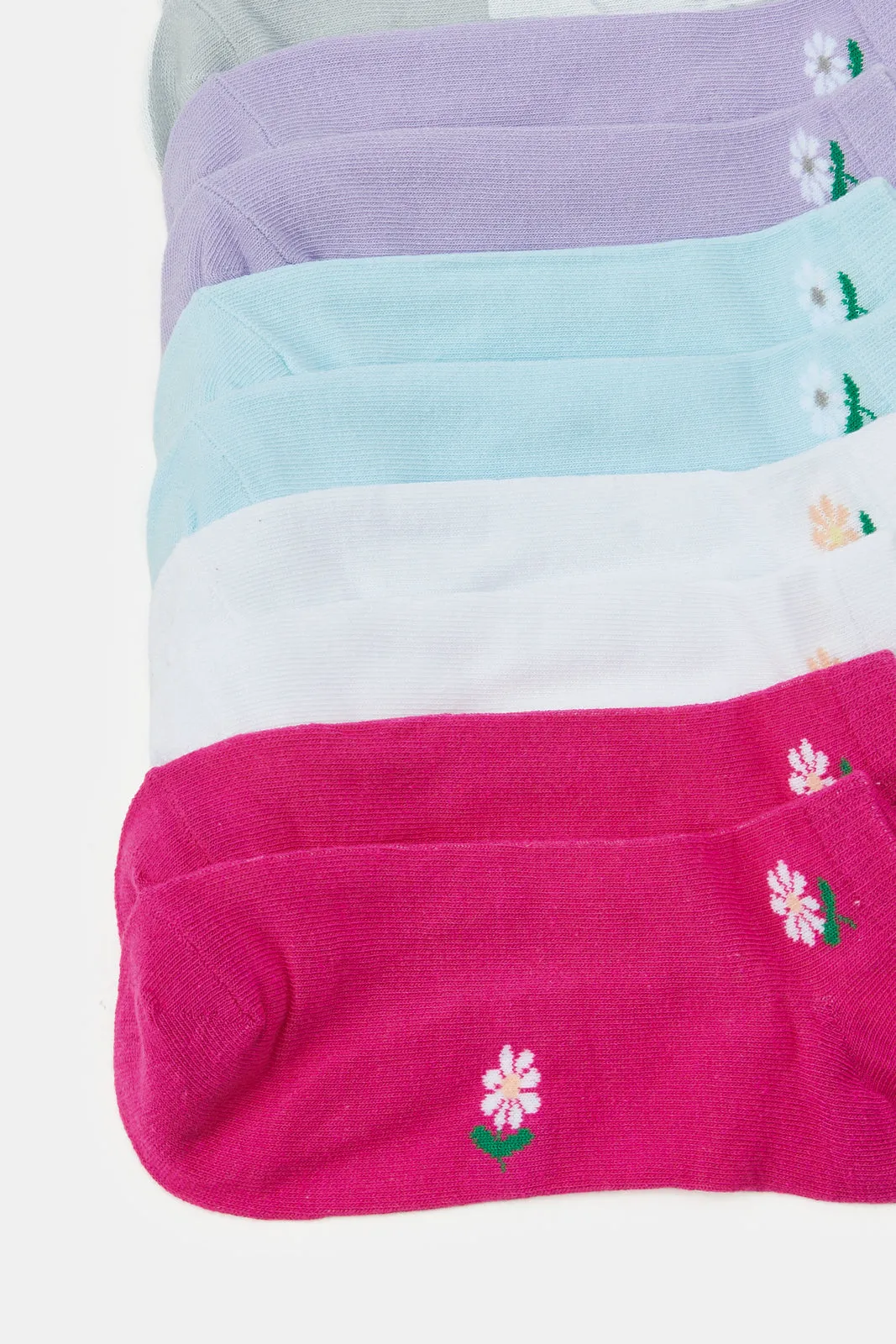 Women Assorted Ankle Length Socks (5 Pairs)