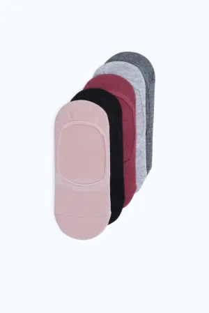 Women Assorted Invisible Socks (Pack of 5)