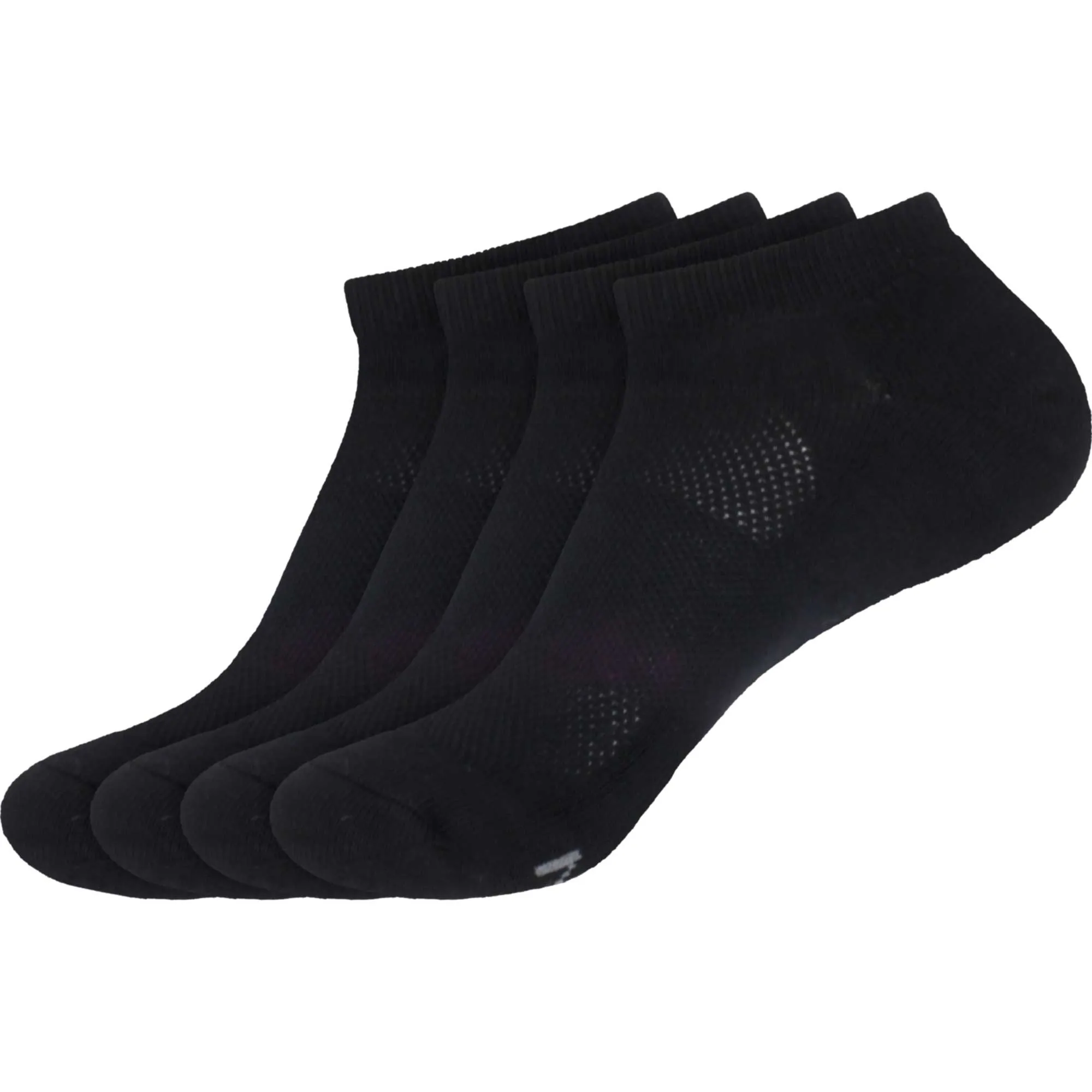 Women's Rayon from Bamboo Fiber Sports Superior Wicking Athletic Ankle Socks - Two Pairs
