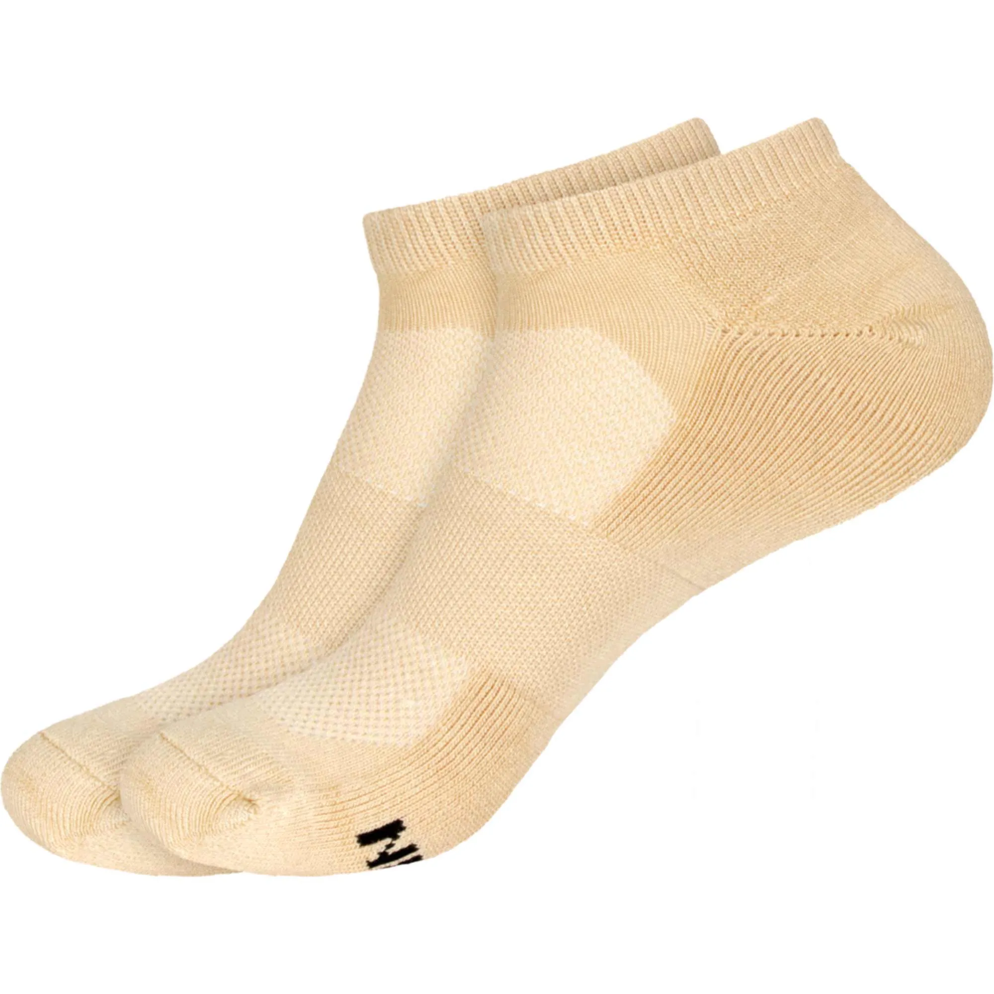 Women's Rayon from Bamboo Fiber Sports Superior Wicking Athletic Ankle Socks - Two Pairs