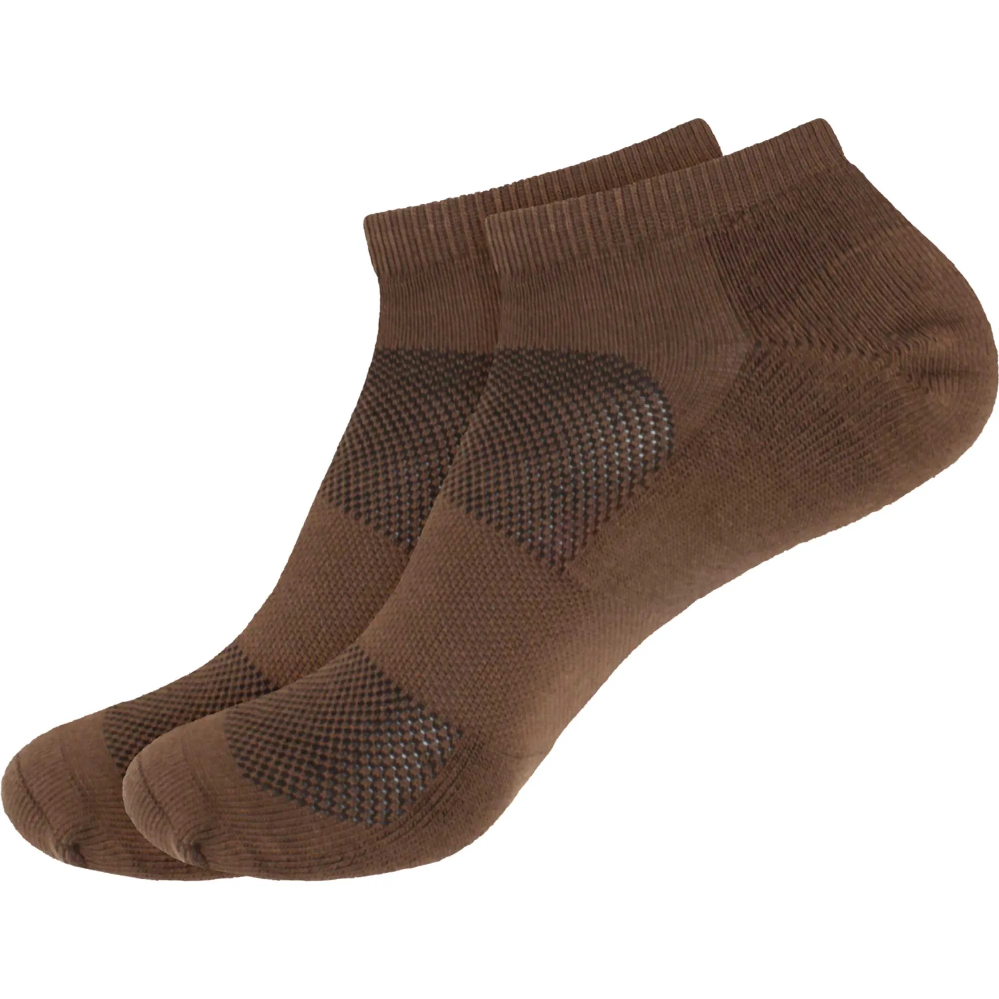 Women's Rayon from Bamboo Fiber Sports Superior Wicking Athletic Ankle Socks - Two Pairs