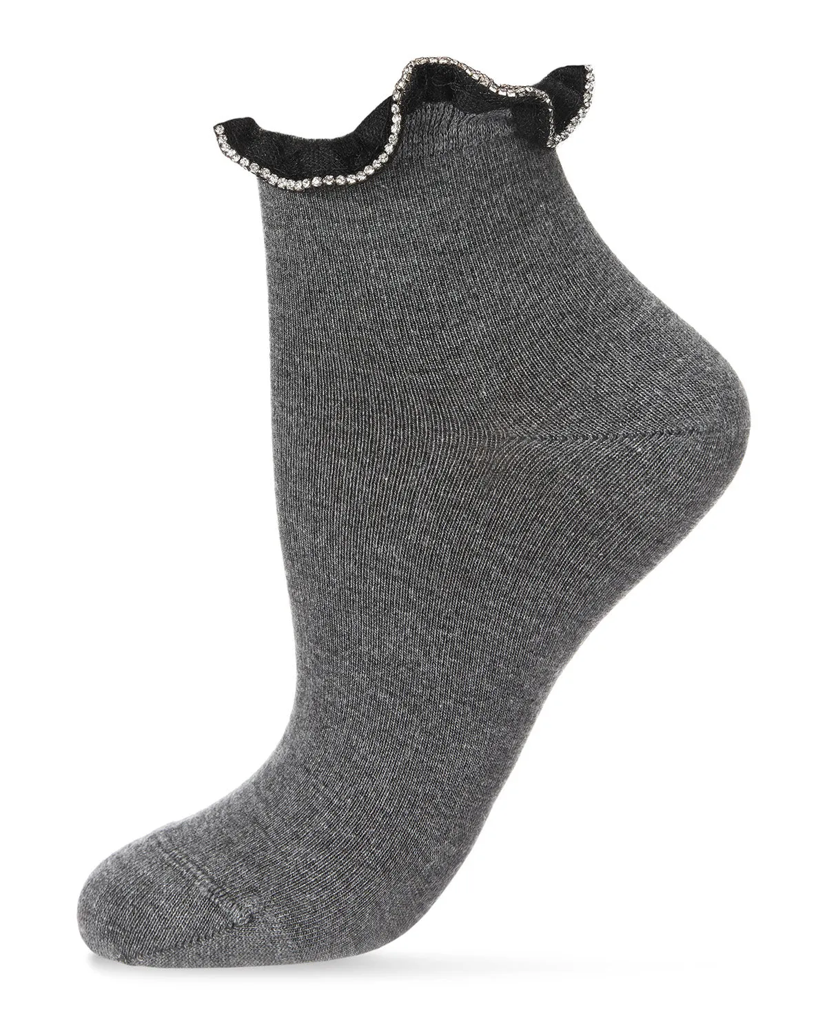 Women's Ring Around Fashion Ruffle Cuff Anklet Sock